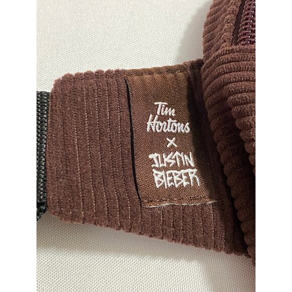 TIMBIEBS Justin Bieber x Tim Hortons Fanny Pack Pouch Bag - Picture 5 of 8